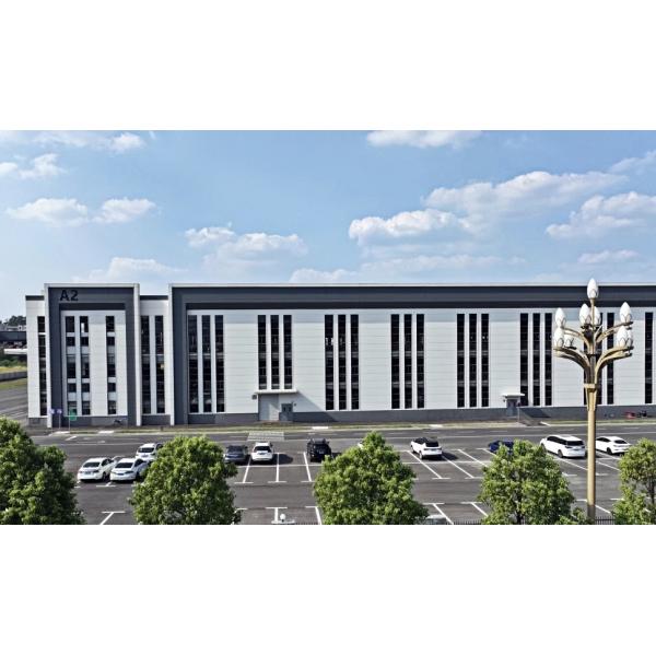 Steel Structure Metal Garage Workshop Galvanized Layer Thickness High Tensile Strength