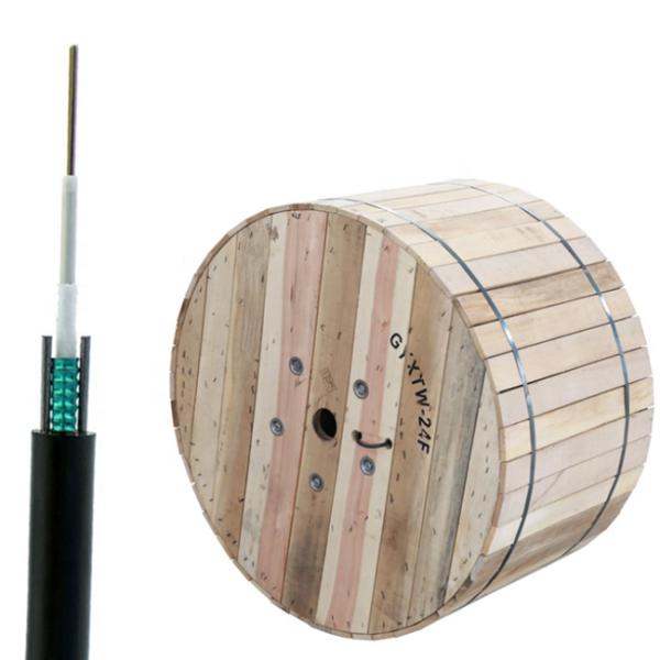 Ядра кабеля 24 трубки ленты GYXTW режим стального Armored свободного одиночный