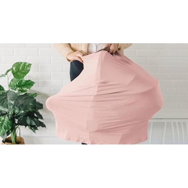 Stretchy Baby Car Seat Cover 89% Polyester 11% Spandex Universal Fit