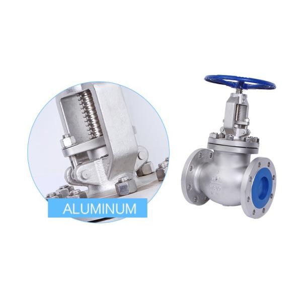 Durable stainless steel flanged globe valve ANSI 150LBS