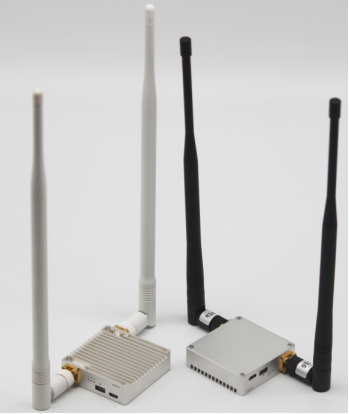 UHF 800Mhz Wireless Drone COFDM Video Link 8km RS232 Bidirectional Serial Port