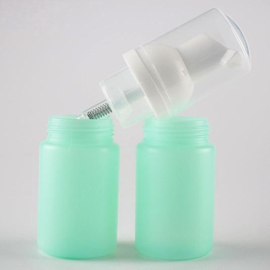 Hdpe Translucent 30ml Spray Bottle Pump Lotion Foam Remover Moisture Bottle