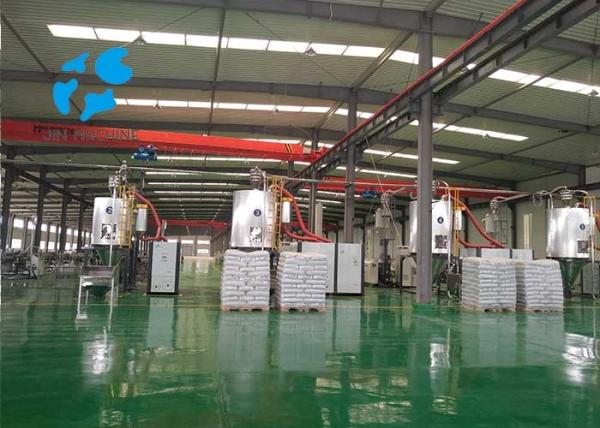 Eco Friendly 500 L PET Crystallizer Dryer 40 Kw Heater Power With Touch Screen