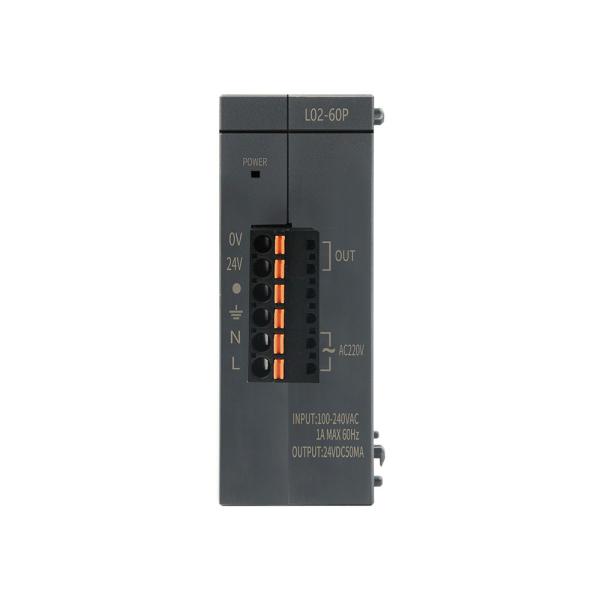 L02-60P PWM Pulse PLC Power Supply NS35 Guide Slot 100-240VAC Input 48W