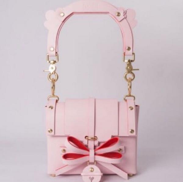 Japan and South Korea 2016 new female small square package bow shoulder diagonal handbag ornaments