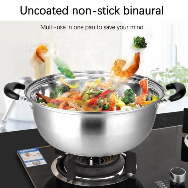 Best Selling Silver Kitchen Cookware Nonstick Steamer Pots Set Food Steamers Cooker Steamer Pots