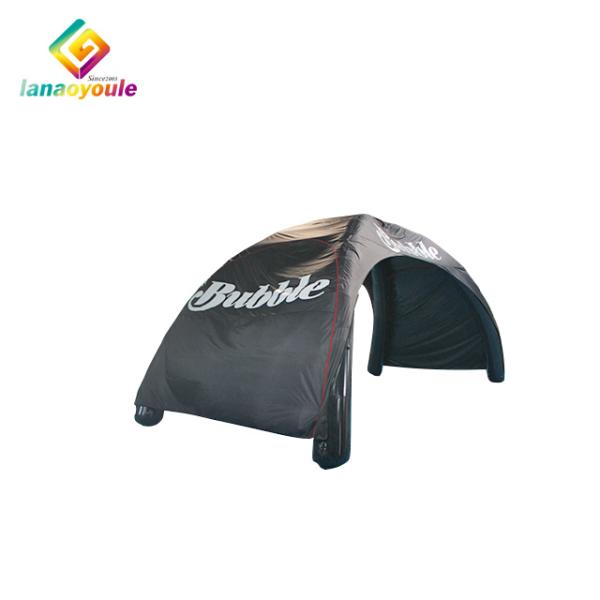 Water Resistant Inflatable Event Tent Black Appearance CE EN14960 Approved