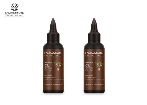 Soro de 100% Argan Oil Hair Treatment Fragrant para o delicado do cabelo/liso naturais