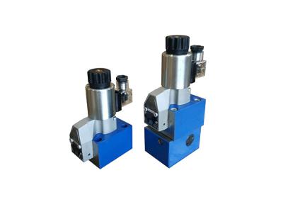 Super Hydraulic Poppet Valve , Hydraulic Control Valve With Solenoid Actuation