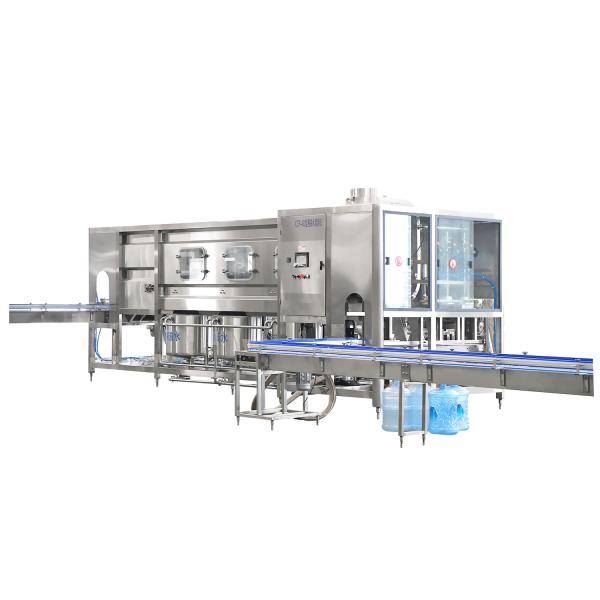 5 Gallon 19L Mineral Water Filling Plant 600BPH Pure Water Production Machine