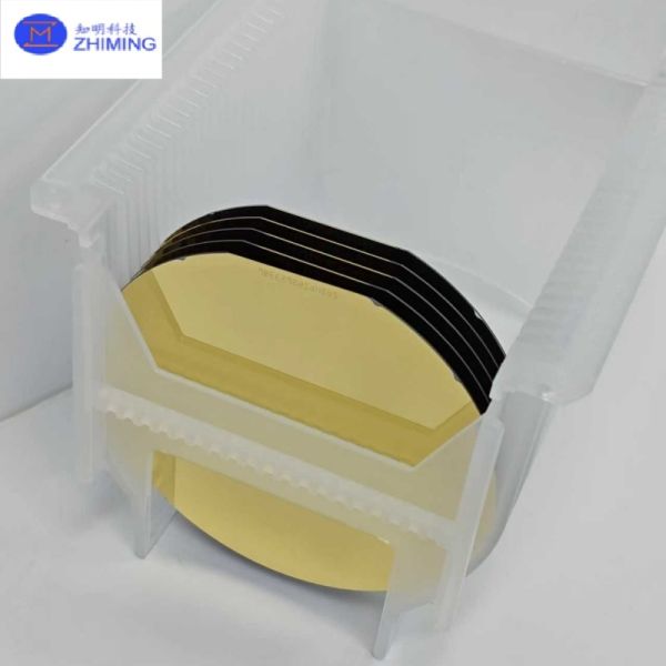 Copper-Plated Monocrystalline Silicon Wafer for MEMS manufacturing Sensor electrode fabrication