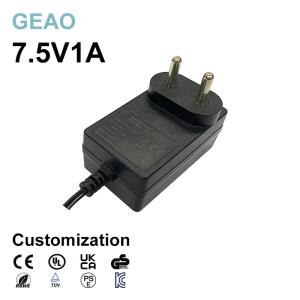 7.5V 1A Adaptador de alimentação AC Para AC DC Grinder Electric Drill Pequeno purificador de água eletrônico