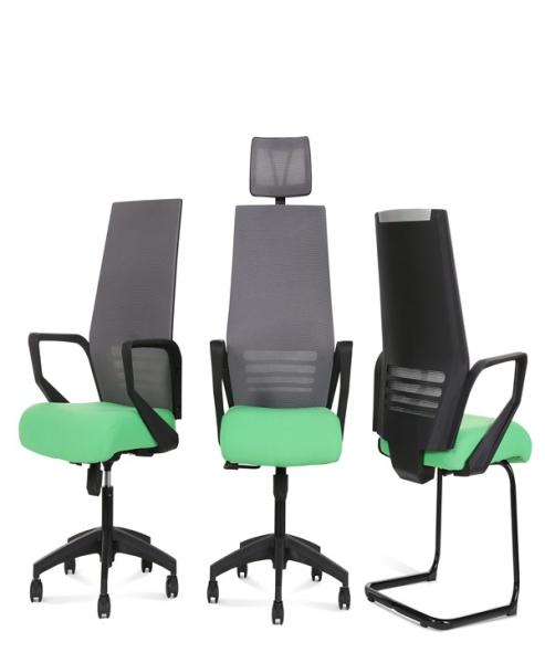 Ergonomic  Medium Back  Meeting Mesh Office Chair, Task  Desk Visitor Chair