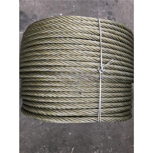 Ship Jetty Winch Windlass Mooring Towing Galvanized Steel Wire Rope