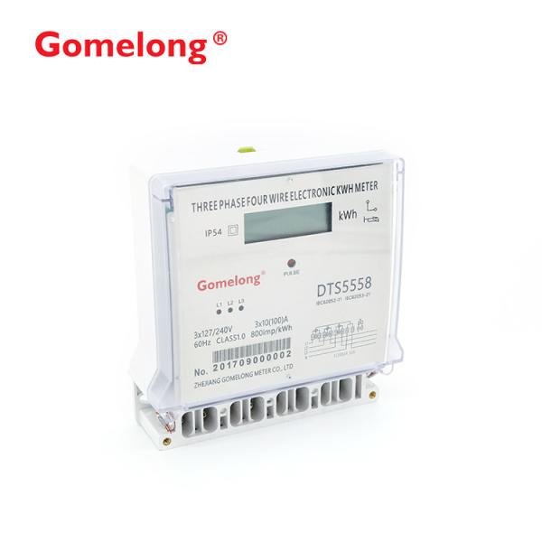 Full PC 3*230/400V electrical meter  3 phase energy meter  100a digital electricity meter