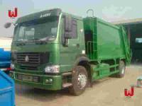 carregador 266HP Front Loader Dump Truck do lado do caminhão de lixo 9.726L