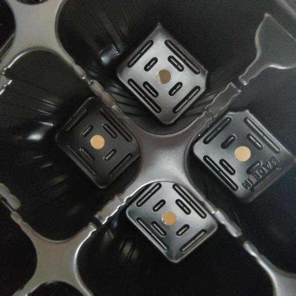 12 plateaux en grille noir avec trous plateaux en plastique en PP pour la plantation de semences agricoles plateaux hydroponiques