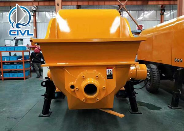 New Concrete Pump Truck Diesel Concrete Pump Parts 40KW Trailer Concrete Pump 30meter