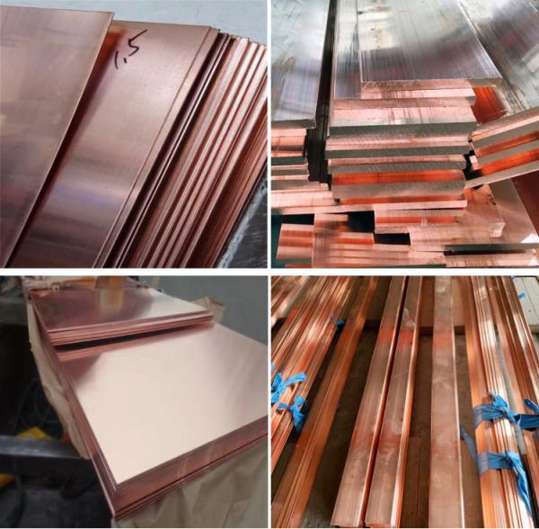600mm Perforated Pure Copper Sheet Tin Coated Oxygen Free Plate 30mm