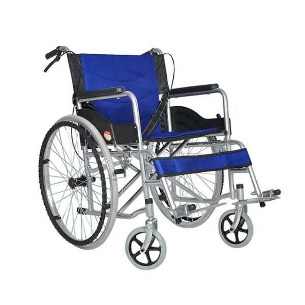 China homemade high quality cheap price wheelchair with two small wheels
