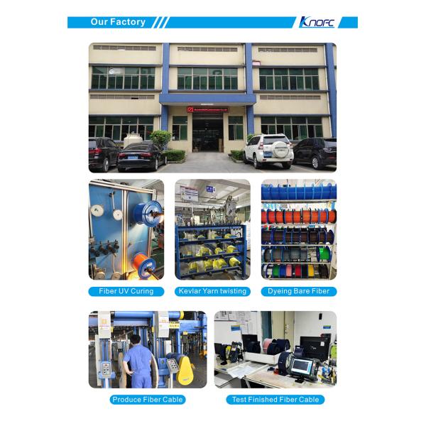 Single Mode Outdoor Armored Fiber Optic Cable GYTS 24 Core G652D