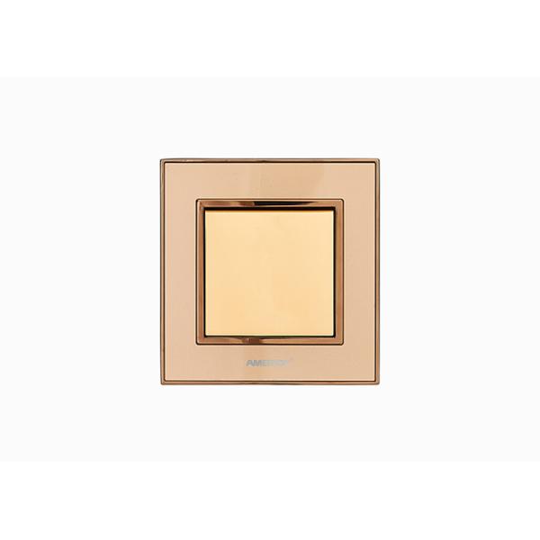 Unique Brass Switches And Sockets Wall Switch For Apartment / Villa