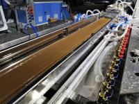 Profil de revêtement en WPC Machine d'extrusion utilisée pour l'extérieur
