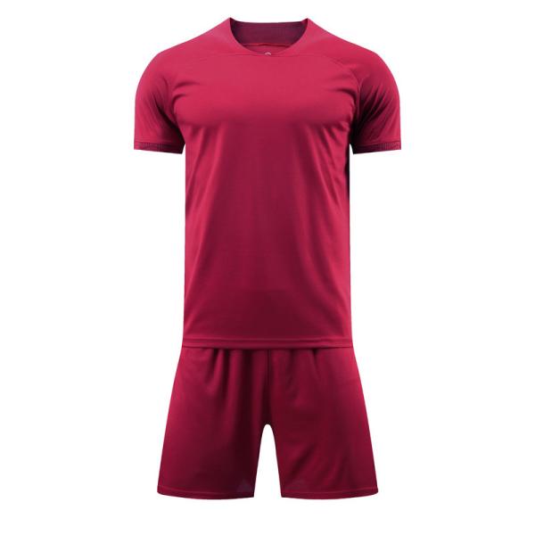 Multicolor Unisex Soccer Shirts Jerseys Kits Anti Pilling Short Sleeve