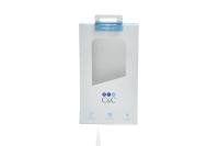 Caixa de empacotamento da caixa móvel UV branca do cartão da janela do PVC