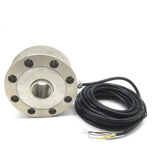 700±5 ohms Résistance de sortie SC29FB Capteur de type galette en forme de roue de précision Cellule de charge 10kN pour la mesure du poids
