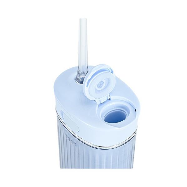 Blue Smart Oral Irrigator IPX7 Waterproof With 1100mAh Lithium Battery