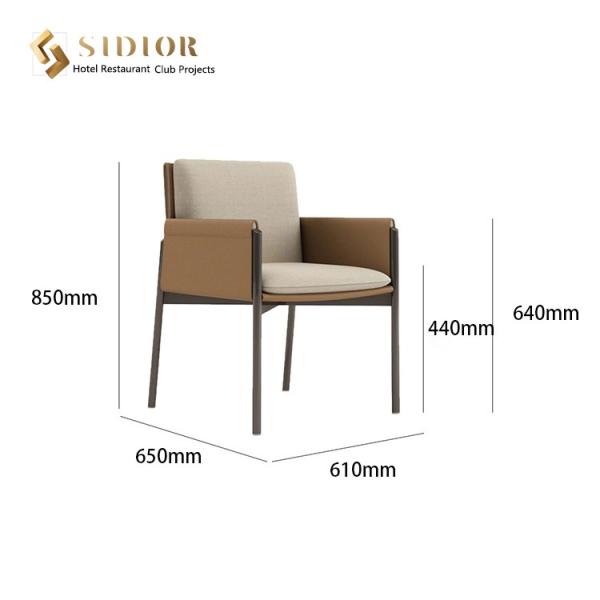 Modern Dinning Chair, Hotel & Restaurant Dinning Chair, Top sell Chair, Hight Density Foam, PU Leather Upholstery