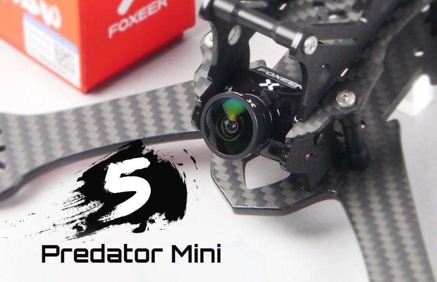 Foxeer Mini Predator 5 Racing 1.8 Camera 4ms Latency Super Flip Exclusive Optimization Led Rc Drone Accessories