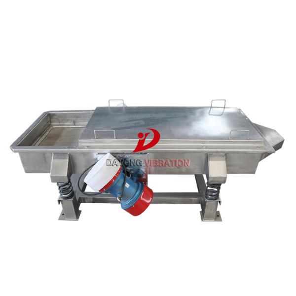 Easy Maintenance High Accuracy Linear Vibrating Screen In Metallurgy Industry