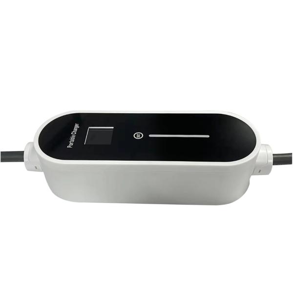 Chargeurs de voiture électrique portables GB/T 16A 11kw Type 2 avec écran LCD