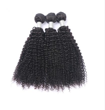 100% Curly Peruvian Virgin Hair Extensions / Black Women Kinky Curly Bundles