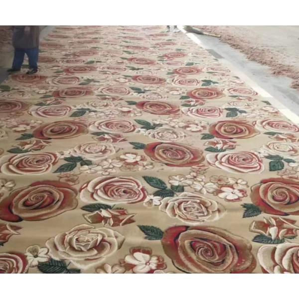 Loop Pile Mosque Prayer Carpet Roll for Church and Mosque Wall-to-Wall Roll Design
