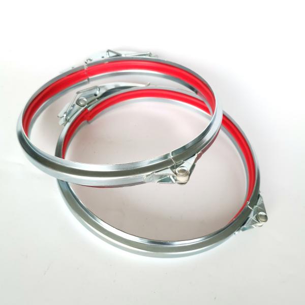 Сборник пыли дактируя гальванизированные стальные струбцины 10" быстрая пригонка