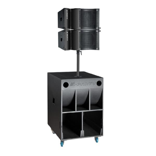 10 дюймовые динамики Active Line Array Full Frequency Speaker Ultra Low Speaker Трехканальный динамик V-10/V-18