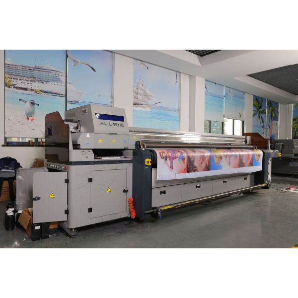 Large format 2.2m three row UV flatbed printer EP2212 (12 head) hybrid UV flatbed printer