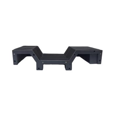 IS09000 CE Bellow Telescopic Covers Plastic  Accordion Bellows Cover