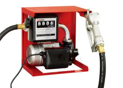 Wall Or Tank Mounted 120V Fuel Transfer Pump With Meter / Manual Nozzle