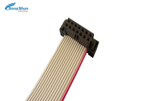 2.0mm 14Pin FC IDC Flat Cable DVCRW CDRW Custom Length 2500V Spark Test