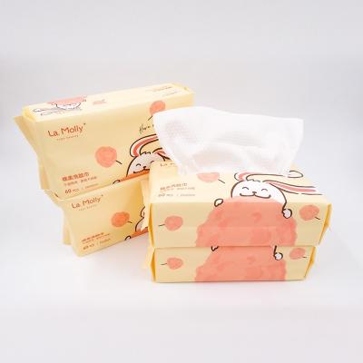 toalha de cara de limpeza descartável de 18cmx20cm