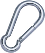 Крюки Carabiner стали Carabiner крюка симплексной щелчковой весны нержавеющей стали крюка щелчковые