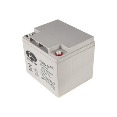 Sealed lead acid battery maintenance-free ISO9001 12kg 12v 38ah Lead Acid Battery 175mm Emergency Power Supply Battery