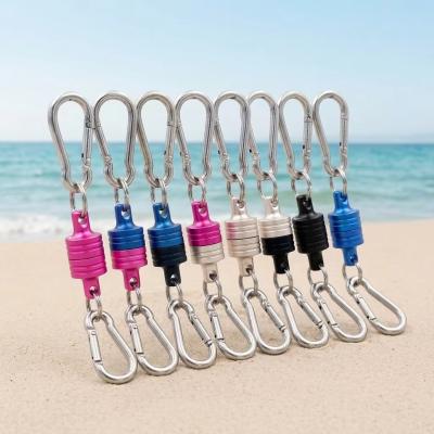 Quick Release Aluminium Alloy Magnetic Diving Hose Holder for Secure Octopus Keeper