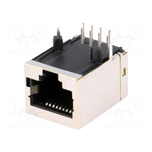 5557786-1 Однопортная защищенная RJ45 Jack Cat 3 Категория производительности