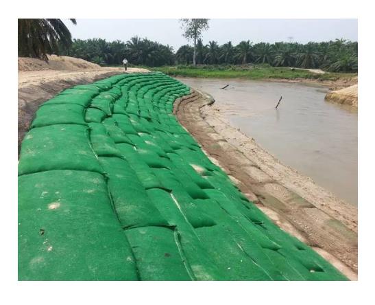 Сумки Geobag износоустойчивые не сплетенные Geo водоустойчивого Geotextile песка