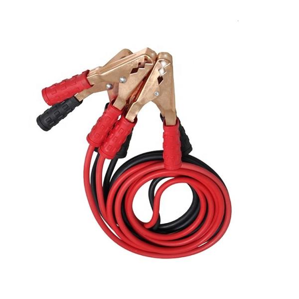 a bateria de carro Jumper Cables de 2m, auto cabo TPR do impulsionador 500A isolou